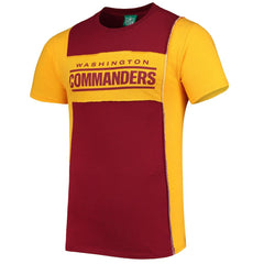 Washington Commanders Refried Apparel Split Side T-Shirt - Burgundy cheap