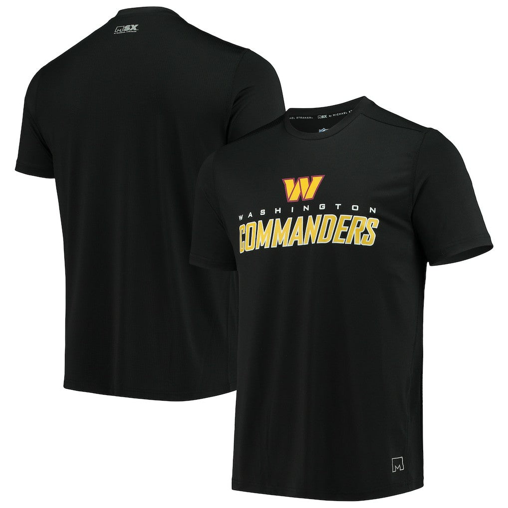 Washington Commanders MSX by Michael Strahan T-Shirt - Black sale