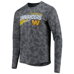 Washington Commanders MSX by Michael Strahan Camo Long Sleeve T-Shirt - Black on sale