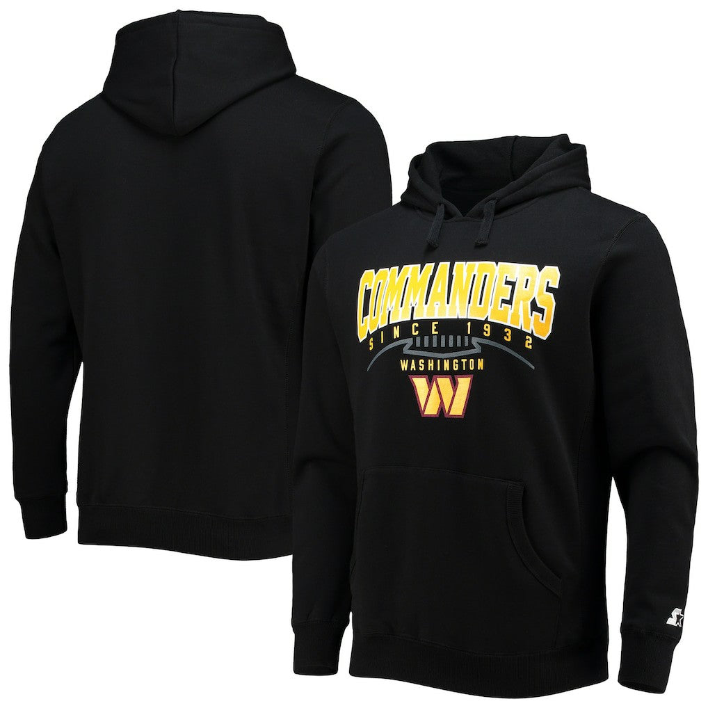 Washington Commanders Starter Premier Pullover Hoodie - Black online
