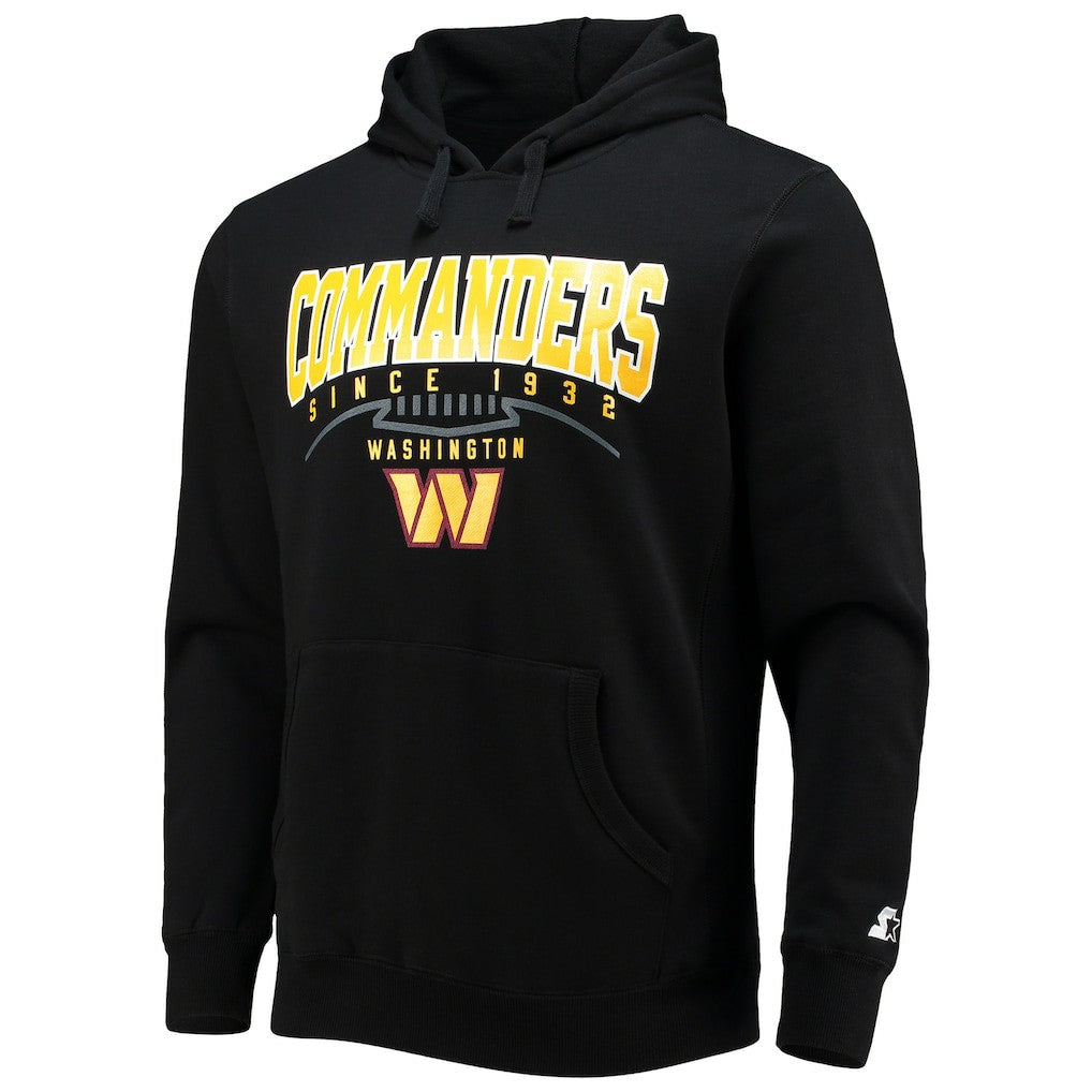 Washington Commanders Starter Premier Pullover Hoodie - Black online
