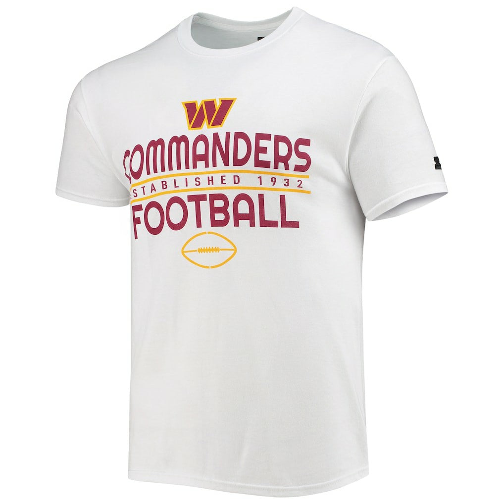 Washington Commanders Starter Prime Time T-Shirt - White discount