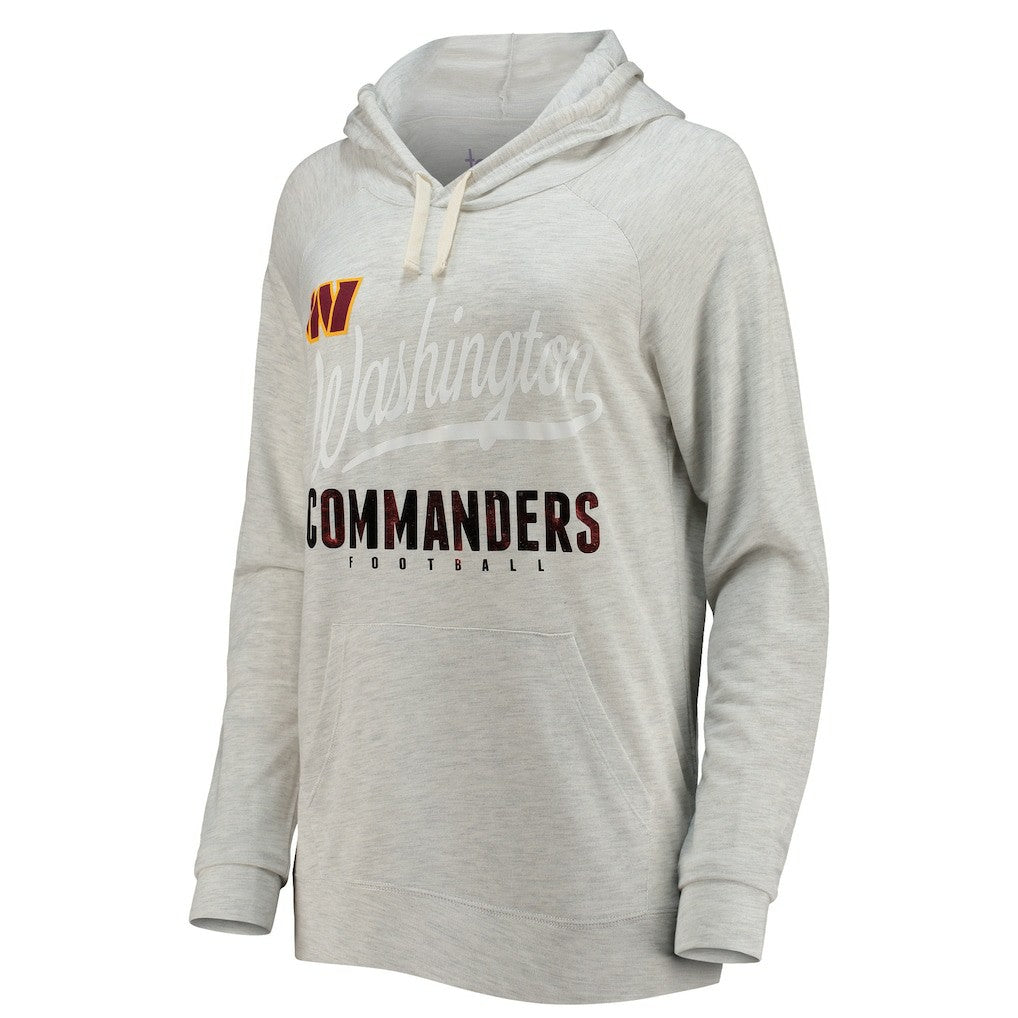 Washington Commanders Touch Women's Pre-Game Raglan Pullover Hoodie - Oatmeal discount