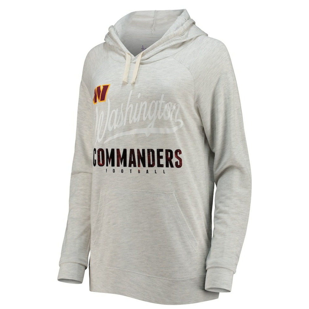 Washington Commanders Touch Women's Pre-Game Raglan Pullover Hoodie - Oatmeal discount