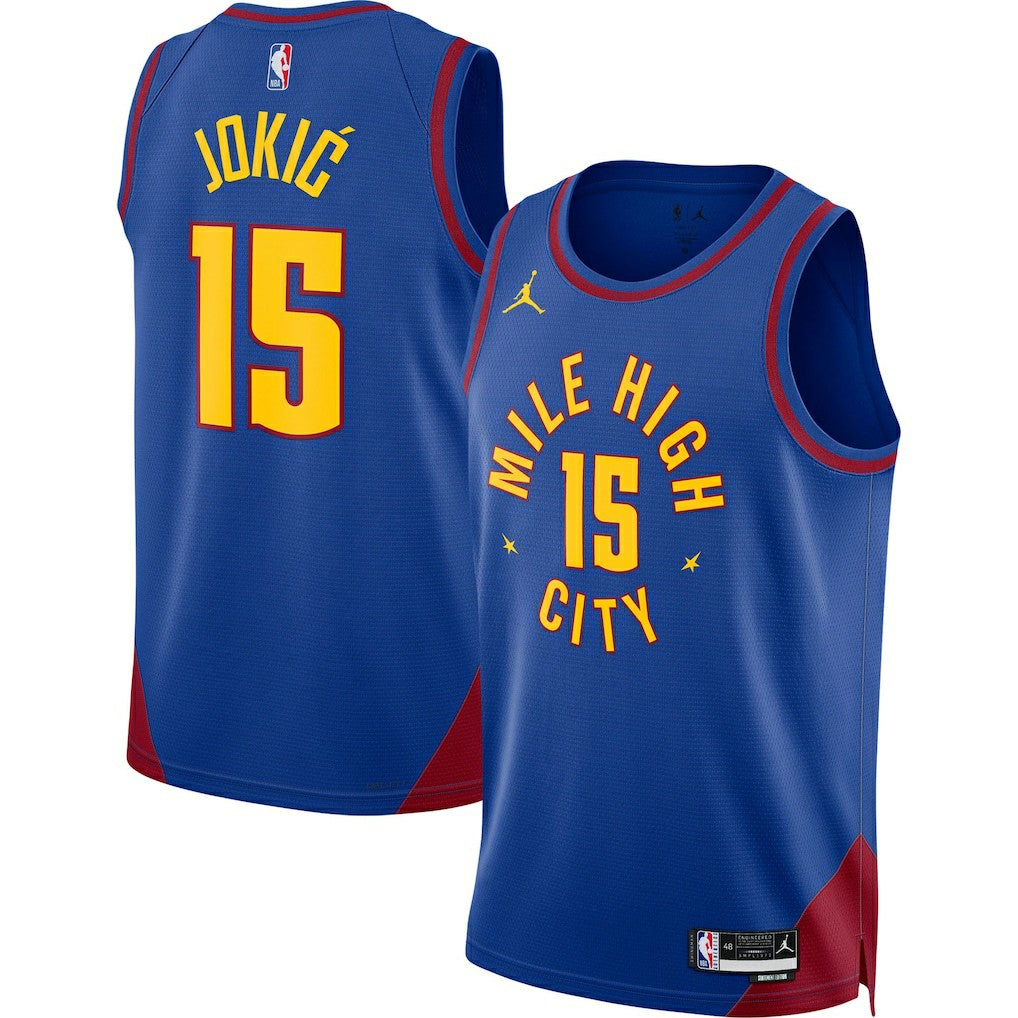 Nikola Jokic Denver Nuggets Jordan Brand Unisex Swingman Jersey sale - Statement Editi- Blue online