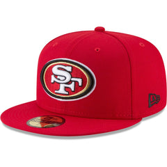 San Francisco 49ers New Era Team 59FIFTY Fitted Hat - Scarlet discount