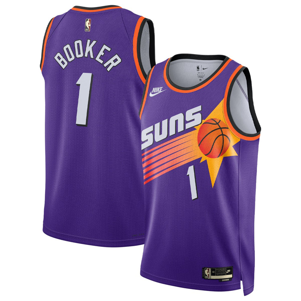 Devin Booker Phoenix Suns Swingman Jersey - Classic Edition - Purple discount