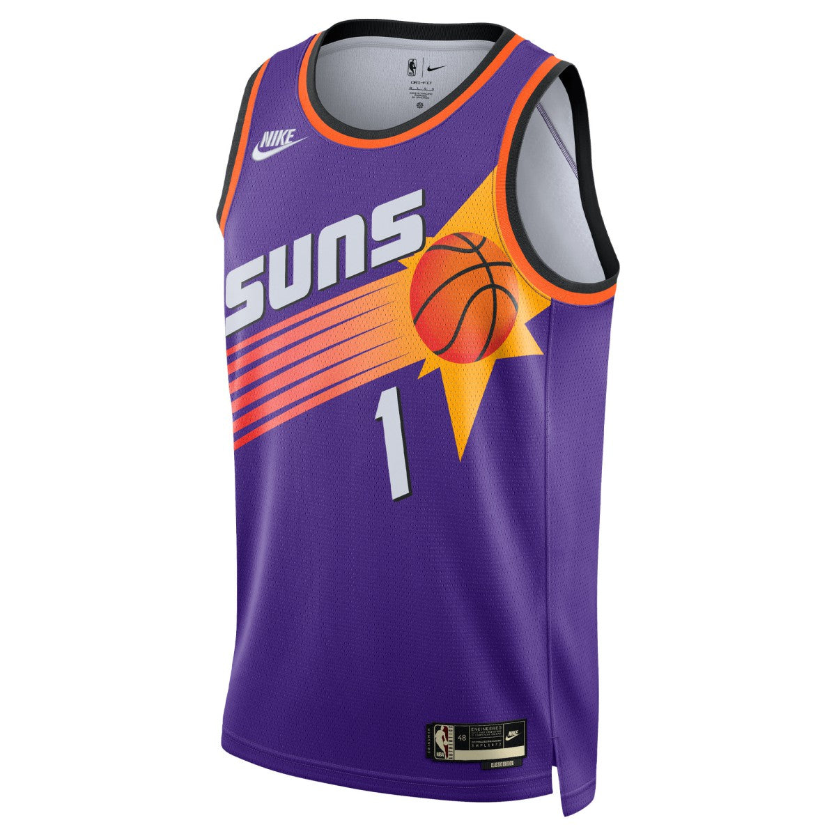 Devin Booker Phoenix Suns Swingman Jersey - Classic Edition - Purple discount