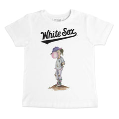 Chicago White Sox Tiny Turnip Youth Bubbles T-Shirt White