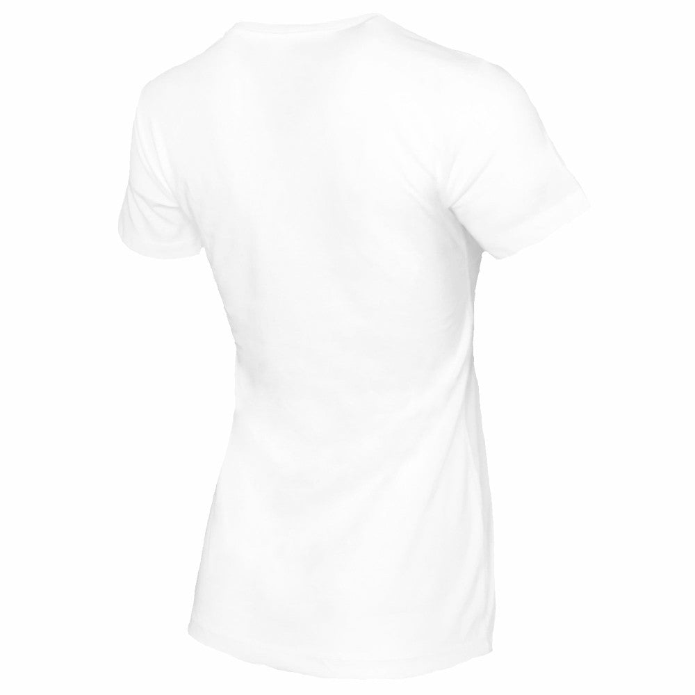 Cincinnati Reds Tiny Turnip Women's Stacked T-Shirt White