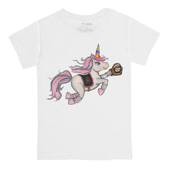 Arizona Diamondbacks Tiny Turnip Youth Unicorn T-Shirt White