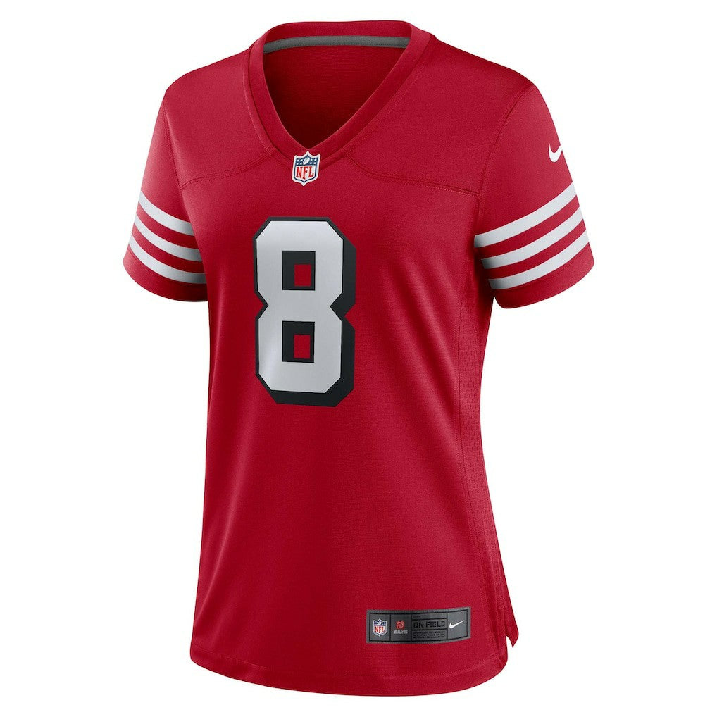 Steve Young San Francisco 49ers Women's Alternate Game Jersey - Scarlet online