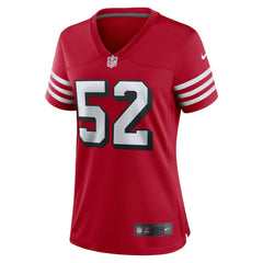 Patrick Willis San Francisco 49ers Women's Alternate Game Jersey - Scarlet cheap