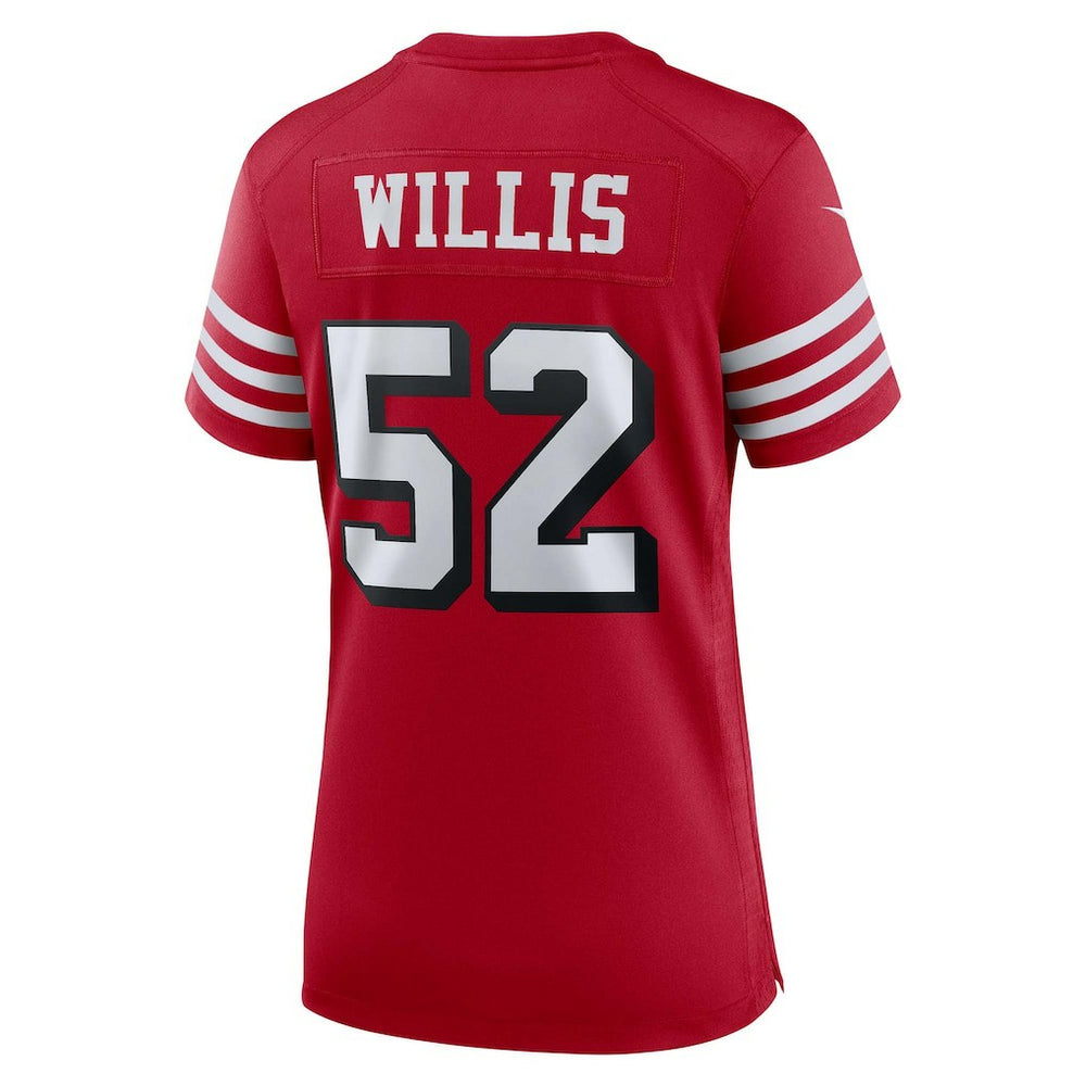 Patrick Willis San Francisco 49ers Women's Alternate Game Jersey - Scarlet cheap