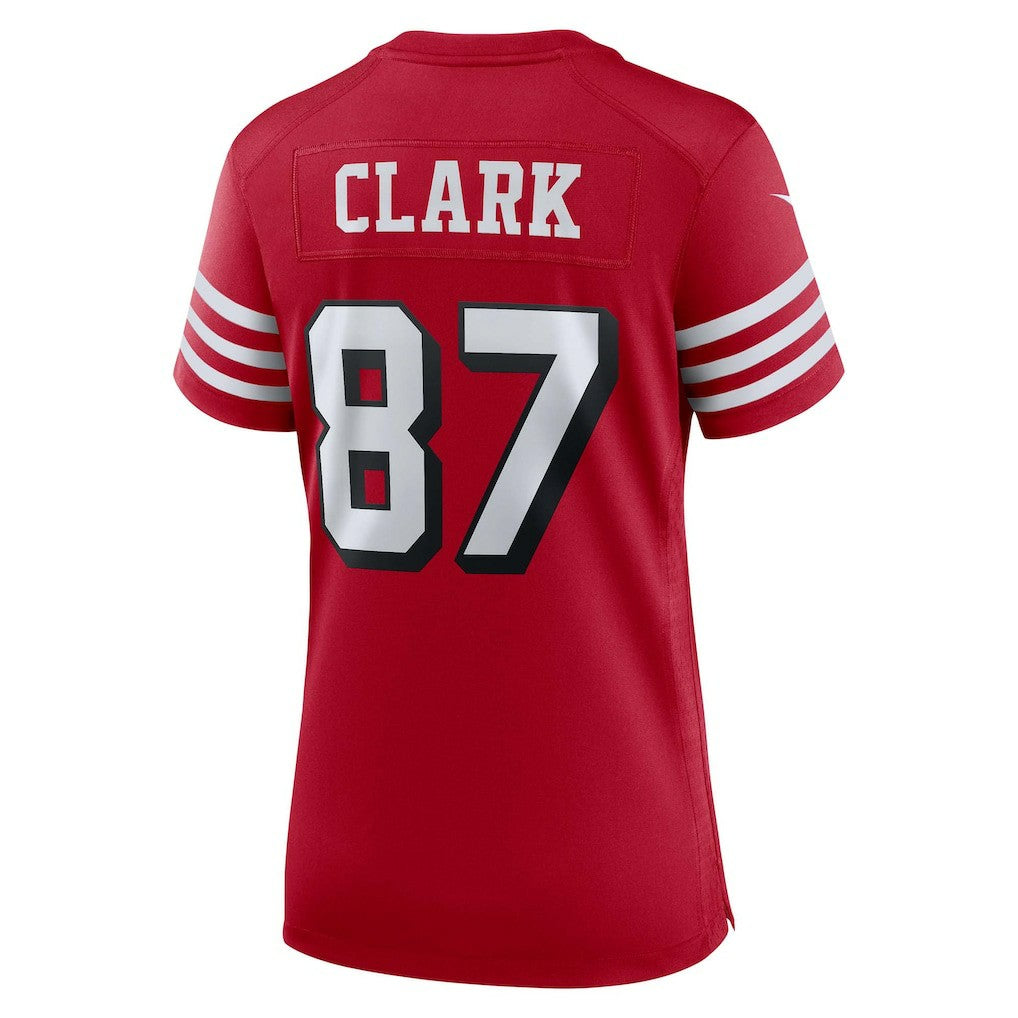 Dwight Clark San Francisco 49ers Women's Alternate Game Jersey - Scarlet cheap