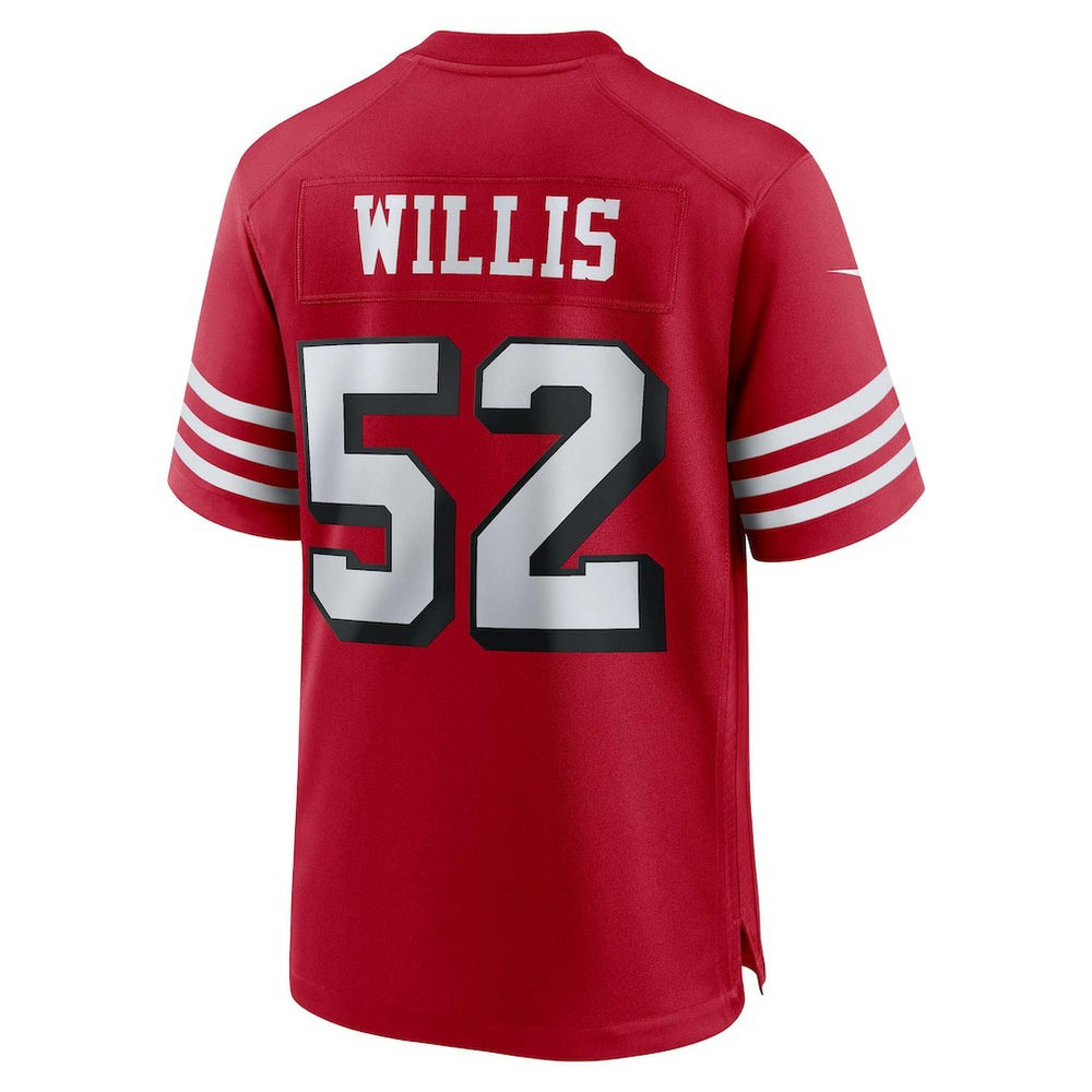 Patrick Willis San Francisco 49ers Retired Player Alternate Game Jersey - Scarlet outlet
