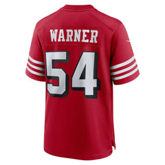 Fred Warner San Francisco 49ers Alternate Game Jersey - Scarlet on sale