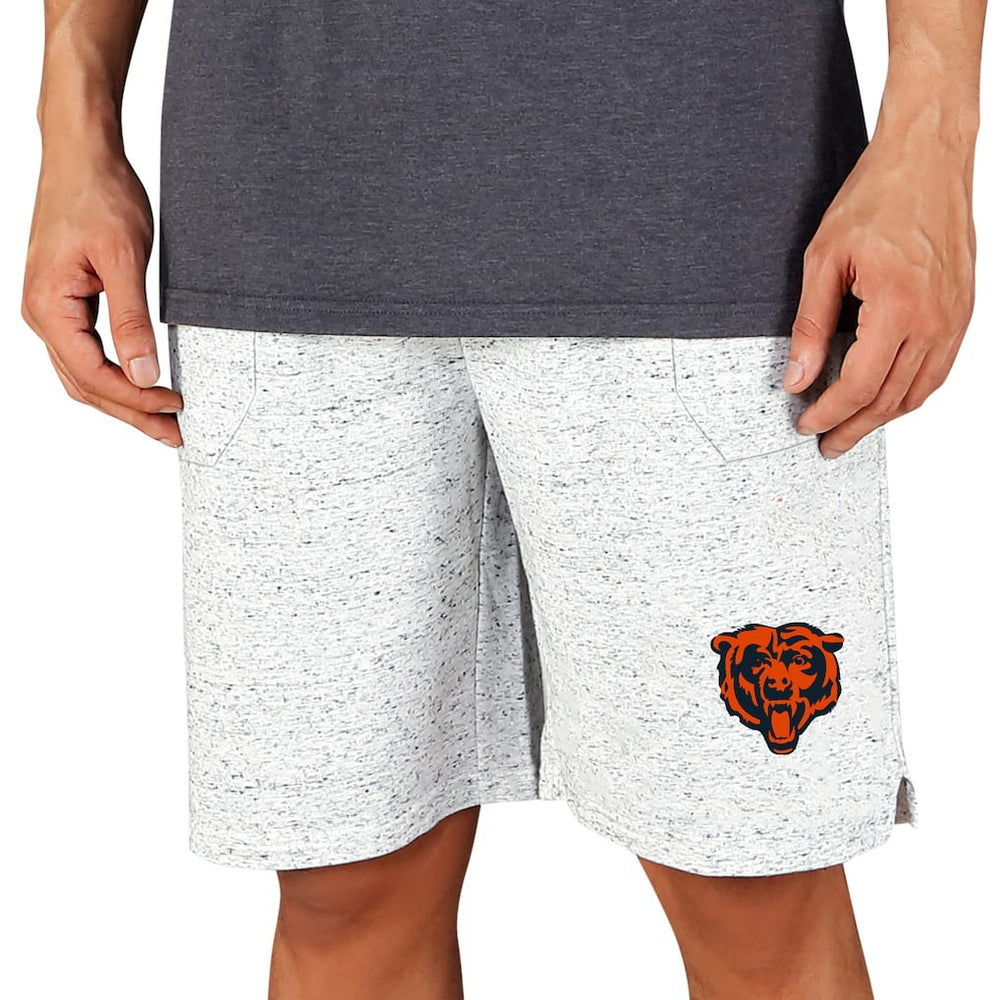Chicago Bears Concepts Sport Throttle Knit Jam Shorts - White/Charcoal on sale