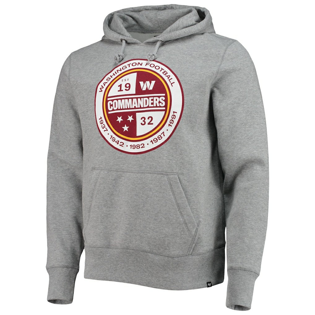 Washington Commanders '47 Imprint Headline Pullover Hoodie - Gray sale