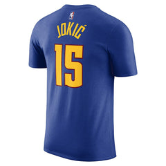 Nikola Jokic Denver Nuggets Jordan Brand 2022/23 Statement Edition Name & Number T-Shirt sale - Blue online