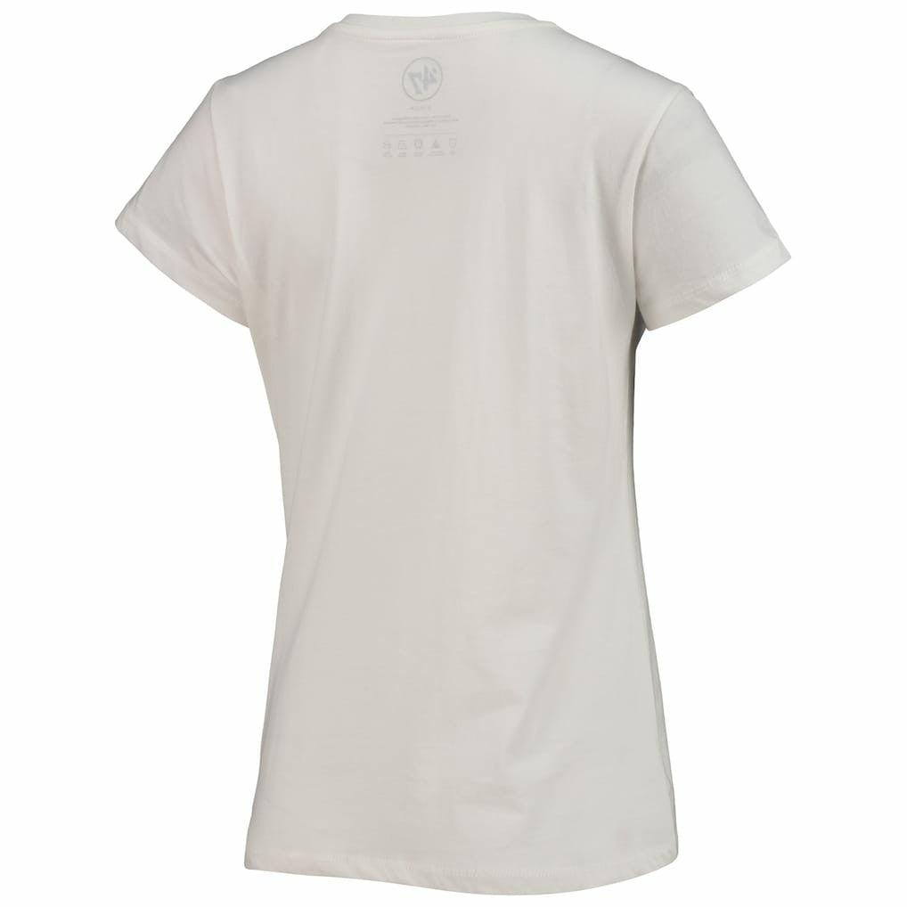 Washington Commanders '47 Women's Imprint Ultra Rival V-Neck T-Shirt - White on sale