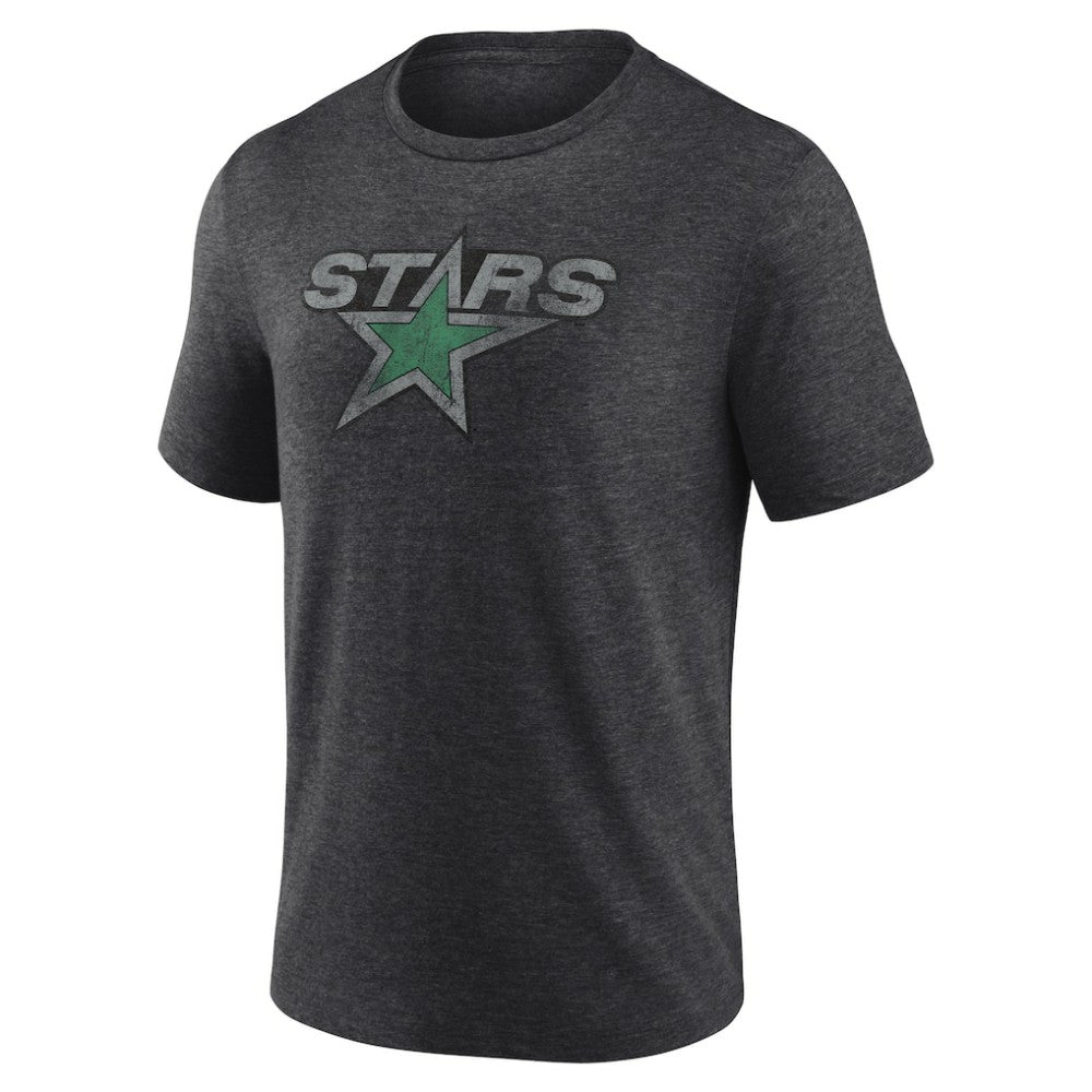 Dallas Stars Wraparound Tri-Blend T-Shirt - Charcoal T-shirts