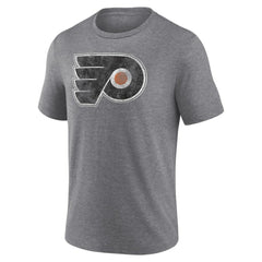 Philadelphia Flyers Wraparound Tri-Blend T-Shirt - Heather Gray T-shirts