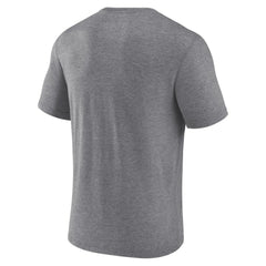 Tampa Bay Lightning Wraparound Tri-Blend T-Shirt - Heather Gray T-shirts