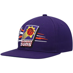 Phoenix Suns Hardwood Classics Retro Bolt Deadstock Snapback Hat - Purple discount