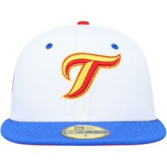 Toronto Blue Jays 30th Anniversary Cherry Lolli 59FIFTY Fitted Hat White/Royal