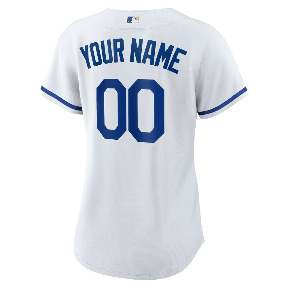 Kansas City Royals Women's Replica Custom Jersey White