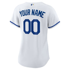 Kansas City Royals Women's Replica Custom Jersey White