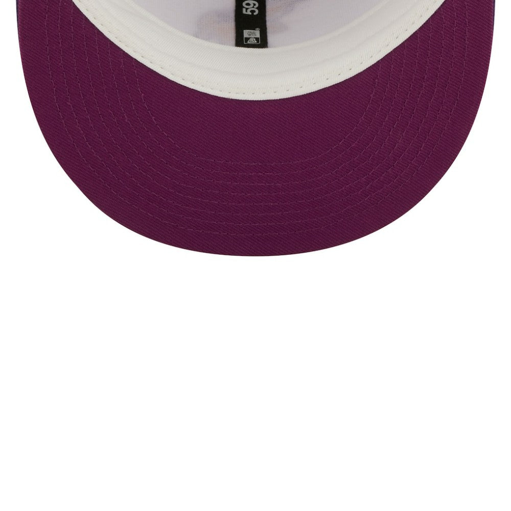Athletics 30th Season Grape Lolli 59FIFTY Fitted Hat White/Purple