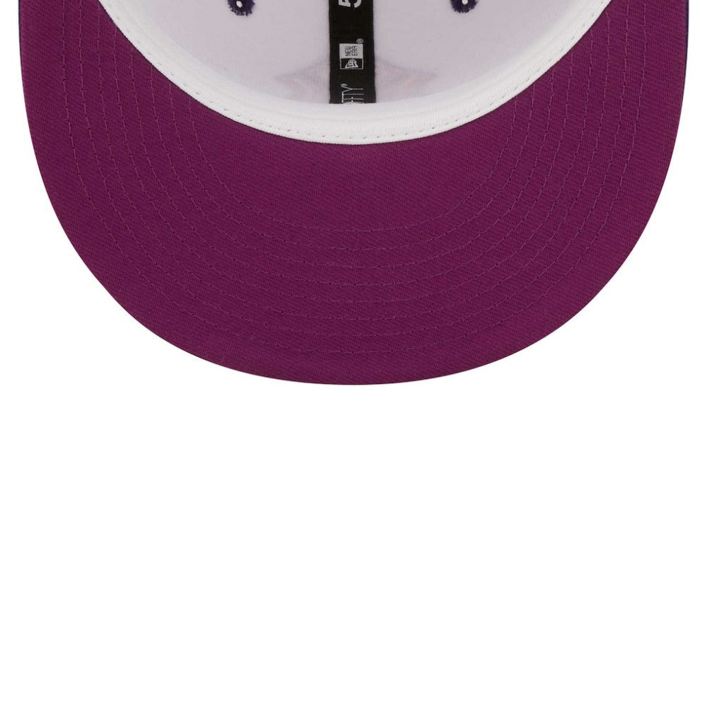 New York Yankees 2000 World Series Grape Lolli 59FIFTY Fitted Hat White/Purple