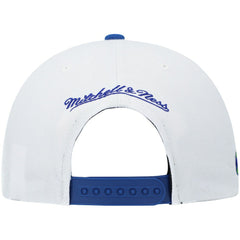 Atlanta Hawks Hardwood Classics Snapback Hat - White/Royal online