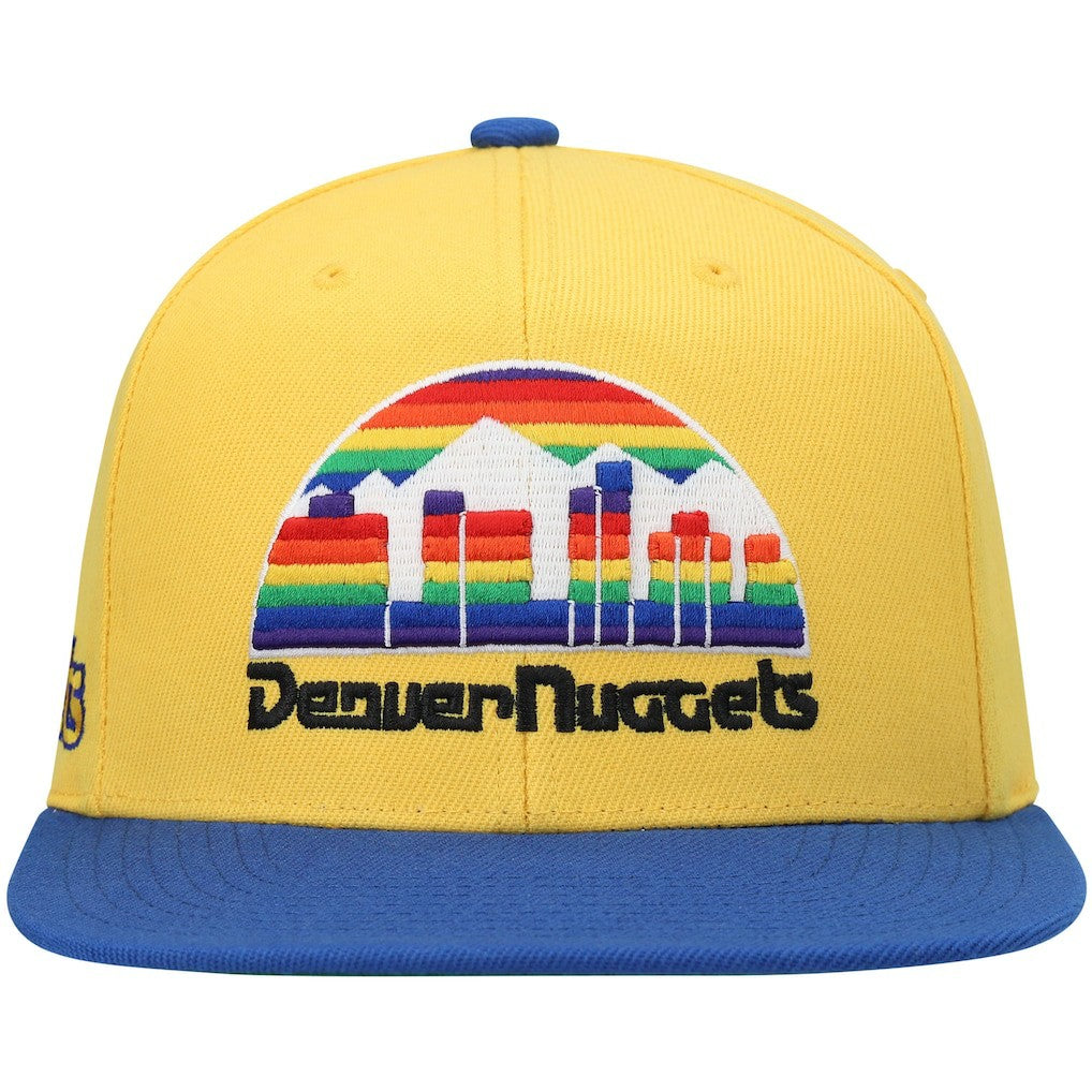 Denver Nuggets Hardwood Classics Snapback Hat sale - Gold/Royal for sale