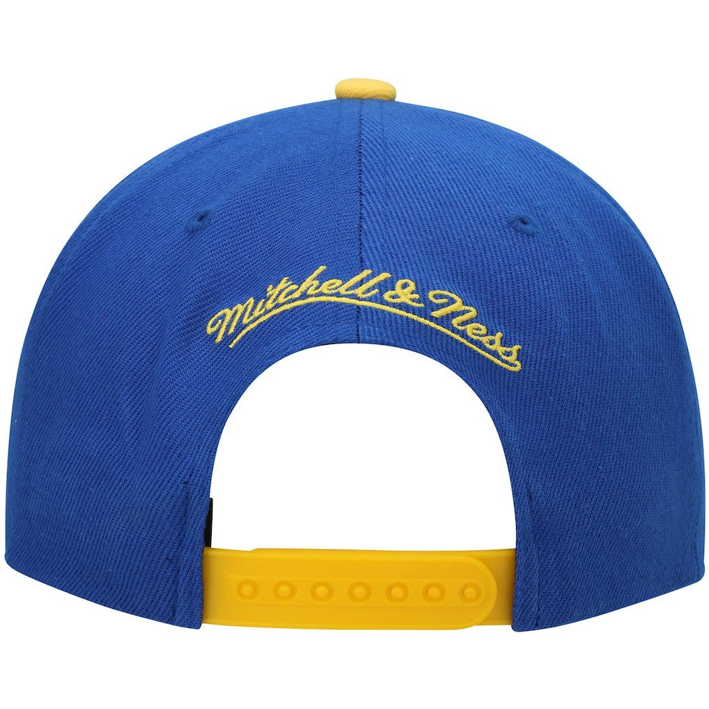 Golden State Warriors Hardwood Classics Snapback Hat sale - Royal/Gold outlet