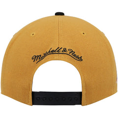 Philadelphia 76ers Hardwood Classics Snapback Hat - Gold/Black for sale