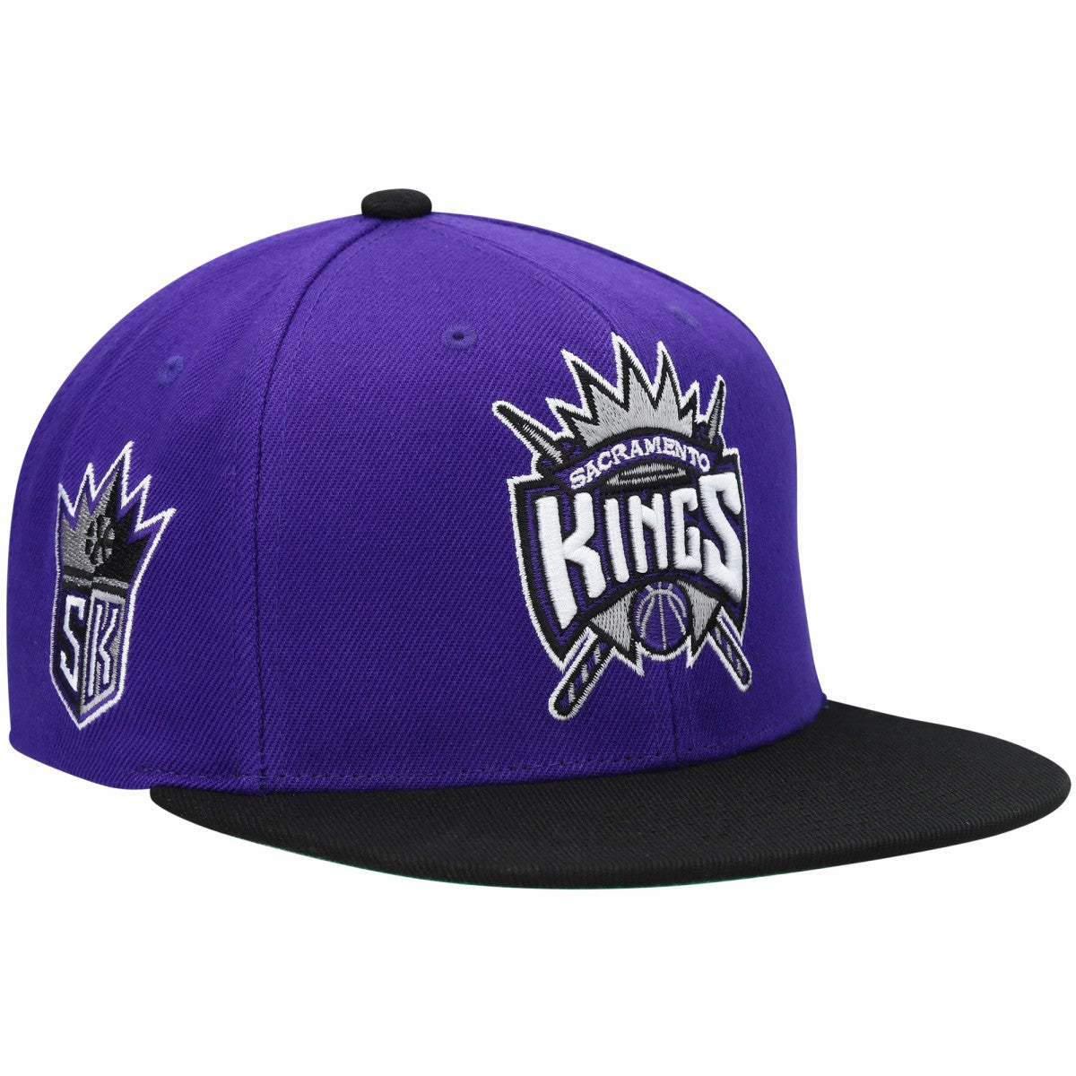 Sacramento Kings Hardwood Classics Snapback Hat - Purple/Black on sale