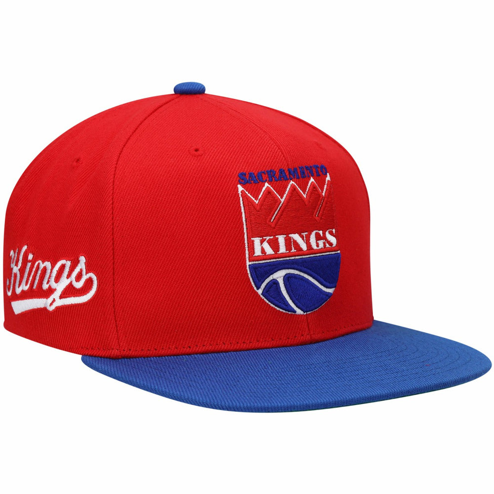 Sacramento Kings Hardwood Classics Snapback Hat - Red/Royal sale