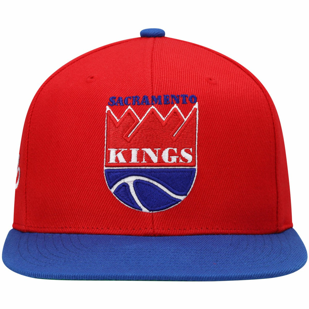 Sacramento Kings Hardwood Classics Snapback Hat - Red/Royal sale