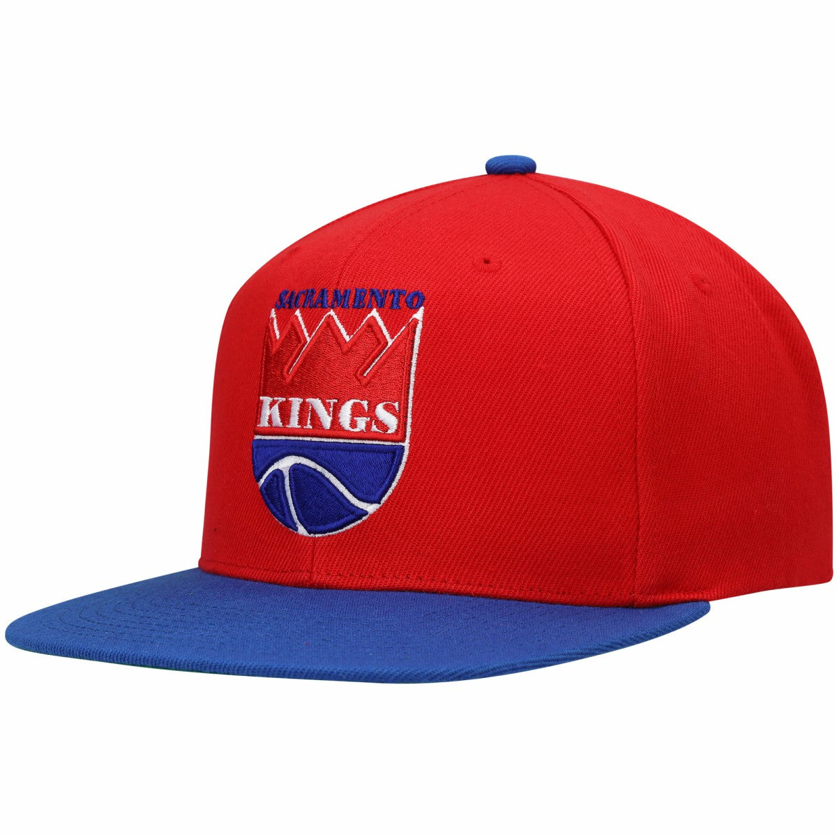 Sacramento Kings Hardwood Classics Snapback Hat - Red/Royal sale