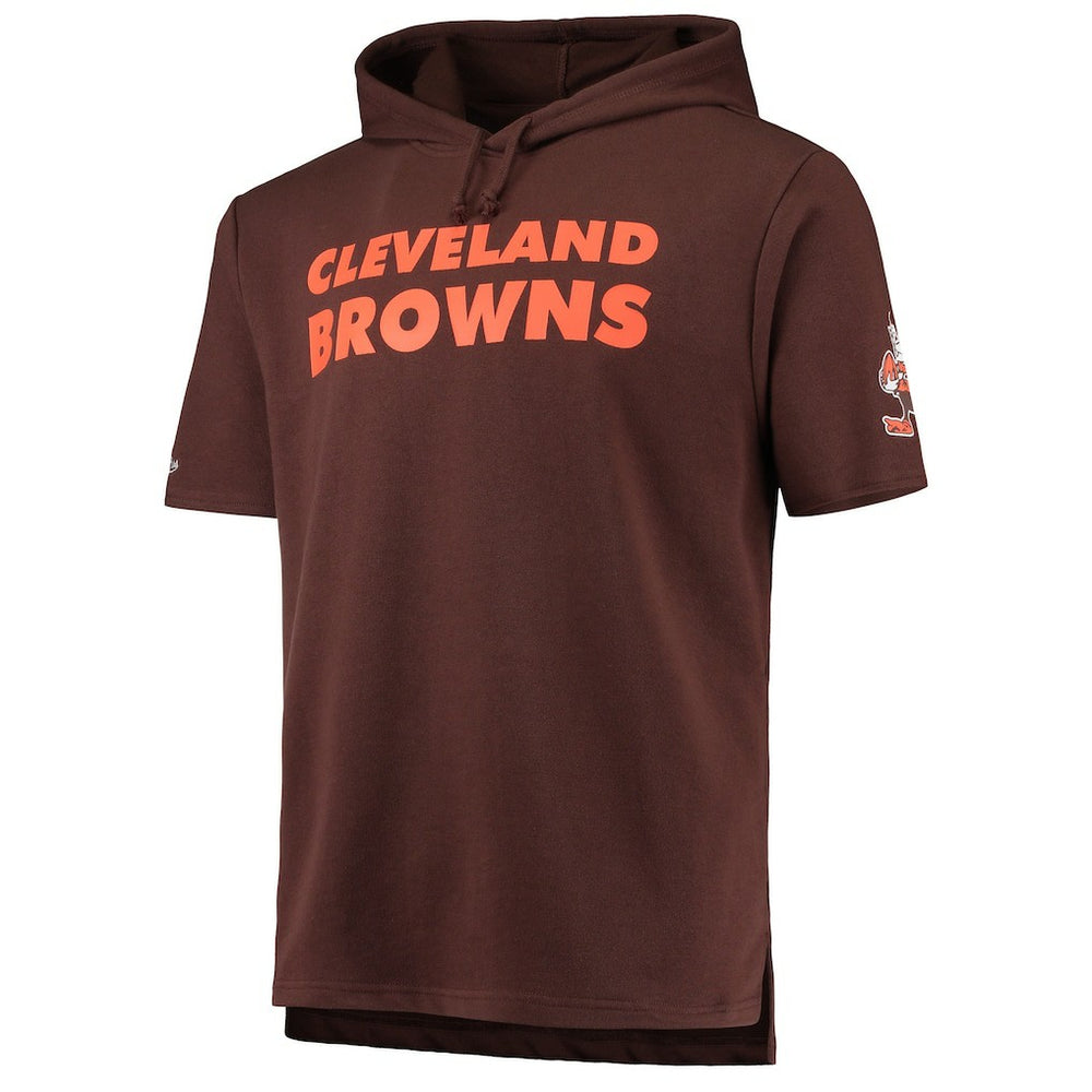 Cleveland Browns Game Day Hoodie T-Shirt - Brown sale