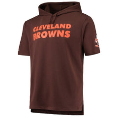 Cleveland Browns Game Day Hoodie T-Shirt - Brown sale