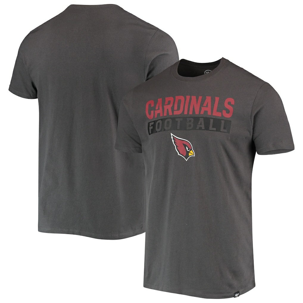 Arizona Cardinals '47 Dark Ops Super Rival T-Shirt - Charcoal sale
