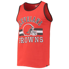 Cleveland Browns '47 Edge Super Rival Tank Top - Orange on sale