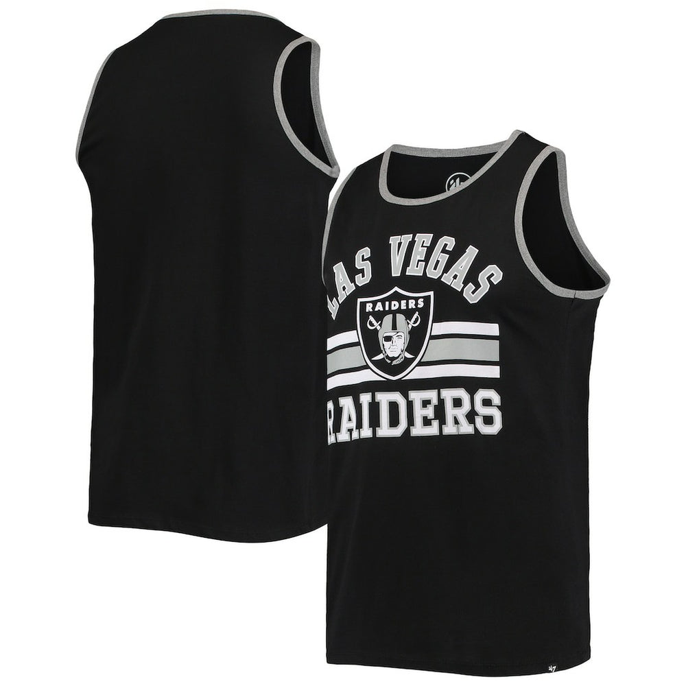 Las Vegas Raiders '47 Edge Super Rival Tank Top - Black sale