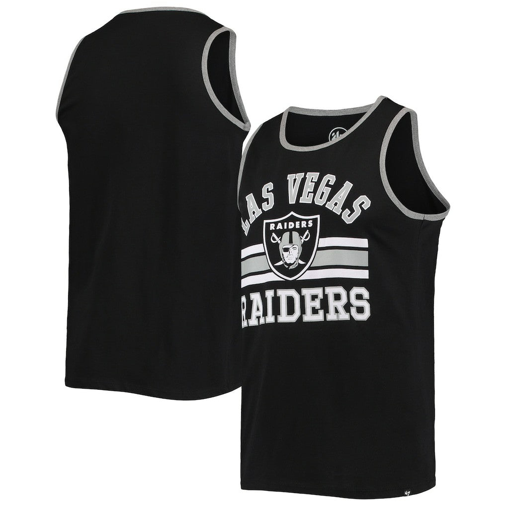Las Vegas Raiders '47 Edge Super Rival Tank Top - Black sale