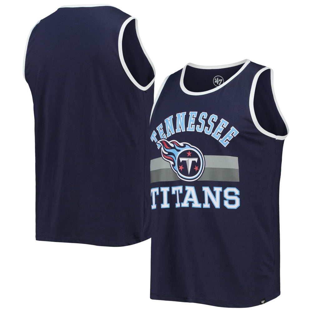 Tennessee Titans '47 Edge Super Rival Tank Top - Navy online