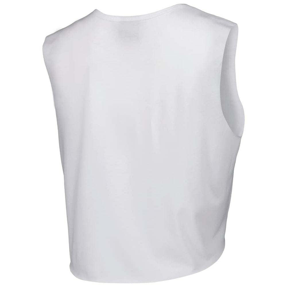 Arizona Cardinals Cuce Women's Sequin Cropped Tank Top - White discount